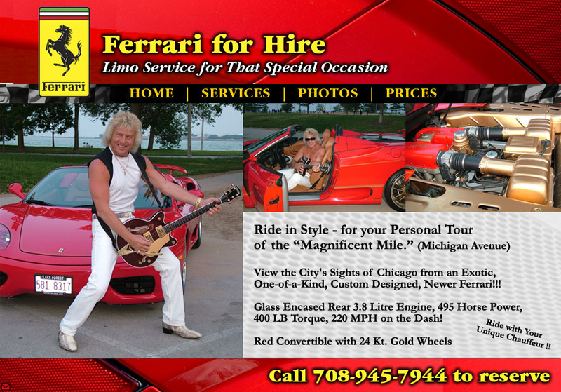 Illustration for article titled Would You Pay This Douche $300 To Drive You In His Ferrari?